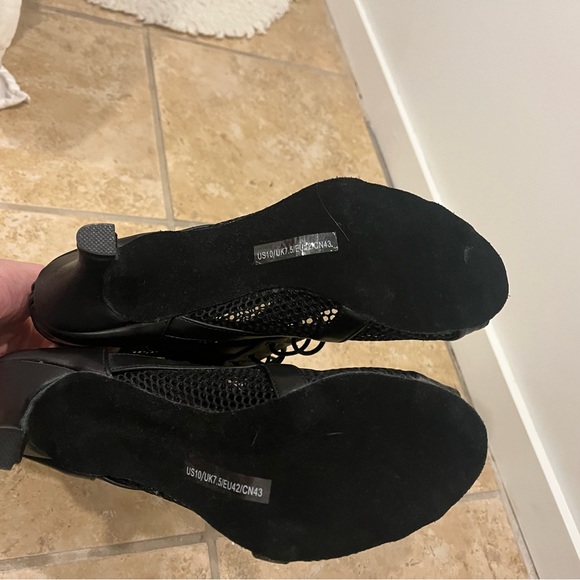 NEW Dance and Sway Leatherette Customized Heel Boot for Heels Dance/Ballroom - Picture 8 of 9